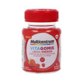Multicentrum Vitagomis Libera Energia 30 Caramelos De Goma Sabor Frutos Rojos