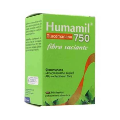 Humamil Glucomanano 750 90 Cápsulas