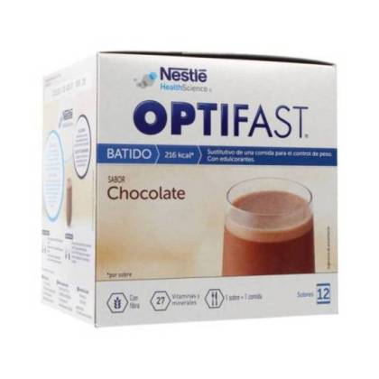 Optifast Chocolate Shake 12 Sachets