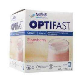 Optifast Erdbeere Shake 12 Beutel