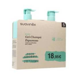 Suavinex Gelchampu Espumoso 2x750 ml Promo