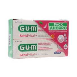 Gum Sensivital+ Pasta Dental 2x75 ml Promo