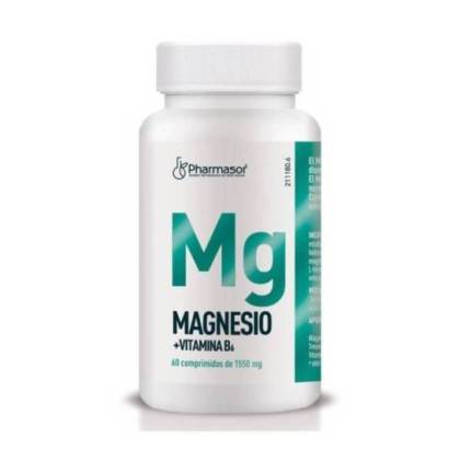 Magnesio Vitamina B6 Soria Natural 60 Comprimidos