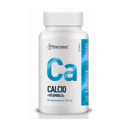 Kalzium + Vitamin D3 Pharmasor 60 Tabletten