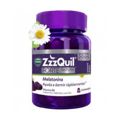 Zzzquil Natura Forte 30 Gummies Sabor Frutos Del Bosque