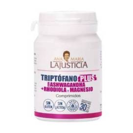 Triptophan Plus Mit Ashwagandha + Rhodiola Und Magnesium Von Ana Maria Lajusticia 60 Tabletten