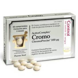 Activecomplex Crómio 100mcg 60 Comprimidos