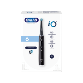 Cepillo Dental Electrico Oralb Limpieza Profesional Io 6 1 Unidad Color Negro