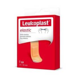 Leukoplast Elastic Adhesive Dressing 10 Strips 76mm X 25mm