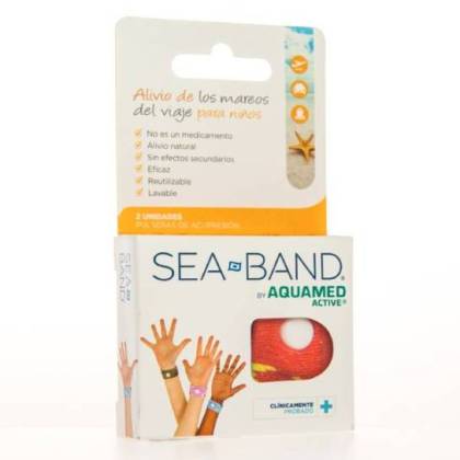 Aquamed Anti-motion Sickness Bracelet Child 2 Units