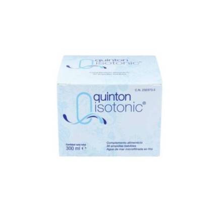 Quinton Isotonic 30 Ampolas Bebíveis