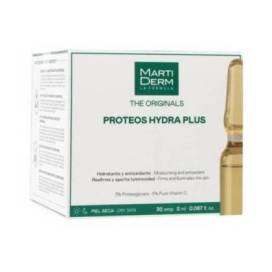 Martiderm Proteos Hydra Plus Dry Skin 30 Ampoules Of 2ml