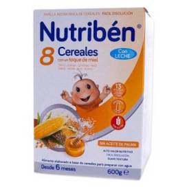 Nutriben 8 Getreide Mit Honig Und Milch 600 G