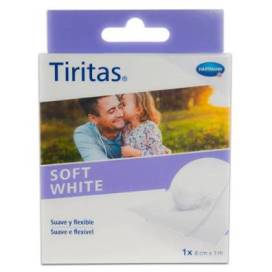 Tiritas Sensitive Elastic Plasters 8cm X 1m Hartmann