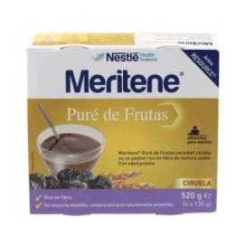 Meritene Purê De Frutas Ameixa 4x130 G