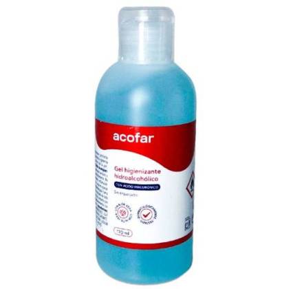 Acofar Gel Higienizante Hidroalcoholico Con Acido Hialuronico 170ml