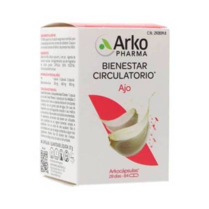 Arkopharma Knoblauch 84 Kapseln