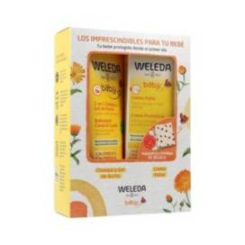 Weleda Champu Y Gel De Ducha 200ml Crema Pañal 75ml Promo