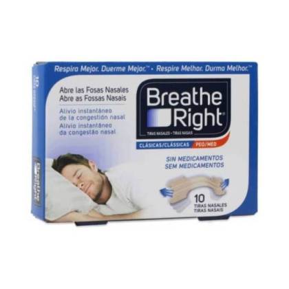 Breathe Right Tira Nasal Peqmed 10 Uds