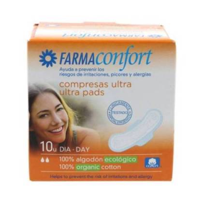 Compresa Farmaconfort Dia Algodon 10 Uds