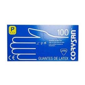 Corysan Latex Handschuhe Kleine Größe 100 Einheiten