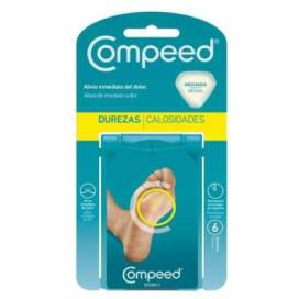 Compeed Peles Duras Hidrocolóide Tamanho Pequeno 6 Unidades