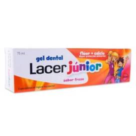 Lacer Junior Zahngel Erdbeere Geschmack 75 Ml