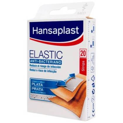 Hansaplast Elastic Antibacteriano 20 Uds