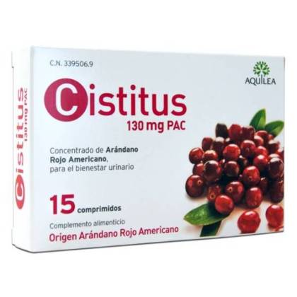 Cistitus 130 Mg 15 Tabletten