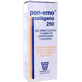 Pon-emo Collagen Shower Gel And Shampoo 250 Ml