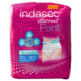 Indasec Discreet Pant Plus Large Size 12 Units