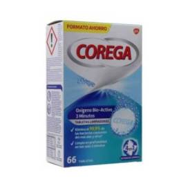 Corega Bio-active Oxygen 66 Tablets