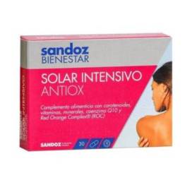 Sandoz Bienestar Solar Intensivo Antiox 30 Capsules