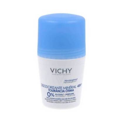 Vichy Desodorante Mineral 48 H Tolerancia Optima Rollon 50 ml