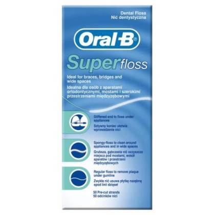 Oral B Superfloss Dental Floss