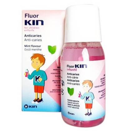 Fluorkin Wöchentlich Mundwasser Für Kinder 100 Ml