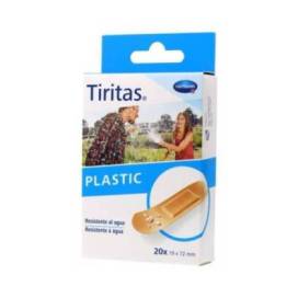 Tiritas Plastic Plasters 19x72mm 20 Units Hartmann