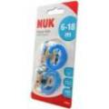 Nuk Latex Anatomical Pacifier 6-18m 2 Units