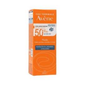 Avene Fluid Spf50 For Sensitive Normal To Combination Skin 50ml