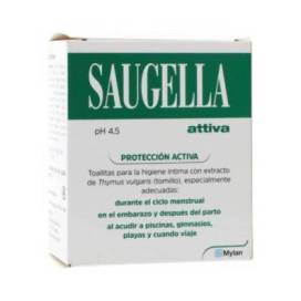 Saugella Attiva Toallitas 10 Uds