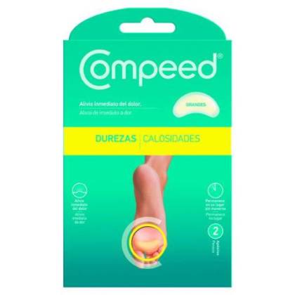 Compeed Peles Duras Hidrocolóide Tamanho Grande 2 U