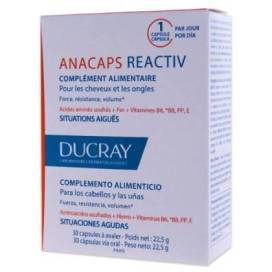 Ducray Anacaps Reactiv 30 Cápsulas