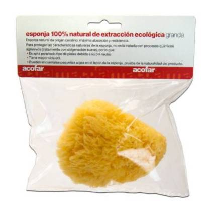 Acofar Esponja Natural Ecológica Tamanho Grande