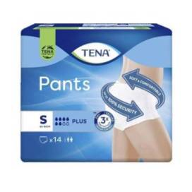 Tena Pants Plus 14 Size S 14 Units