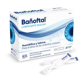 Lubrificante Ocular Bañoftal 20 Doses Únicas