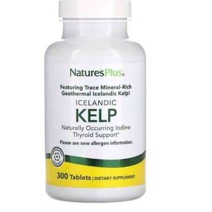 Natures Plus Kelp (iod) 300 Comp