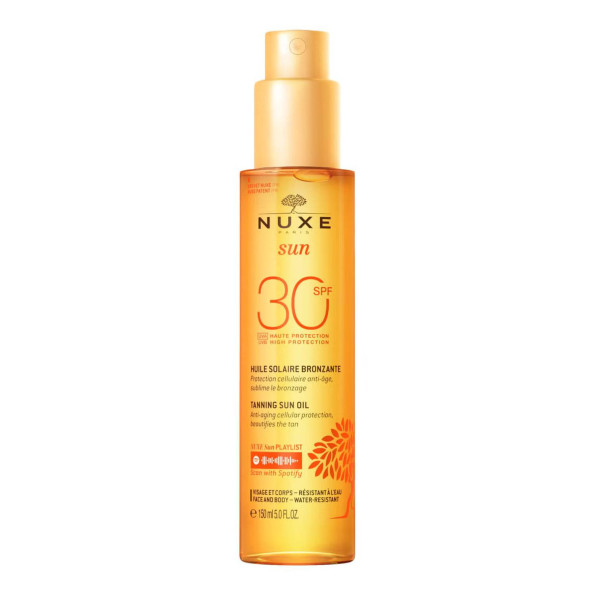 Nuxe Sun Aceite Facialcorporal Spf30 Spray 150 M