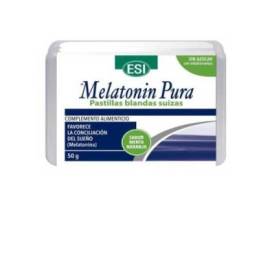 Melatonin Pura Pastillas Blandas Esi 1 Envase 50 g Sabor Menta Naranja