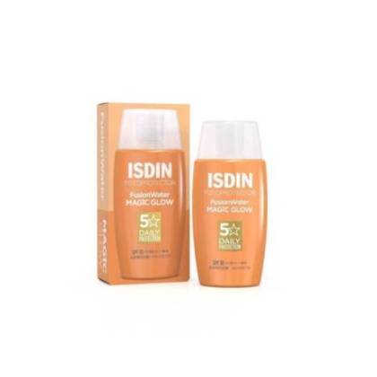 Isdin Fusion Water Magic Glow Photoprotector Spf 30 1 Container 50 ml