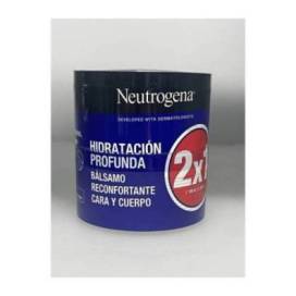 Neutrogena Hidratacion Profunda Balsamo Reconfortante Cara Y Cuerpo 2 X 300ml Promo